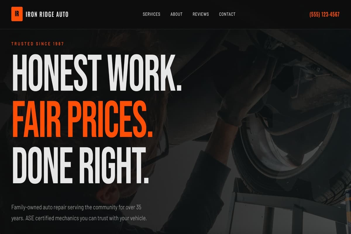 Iron Ridge Auto